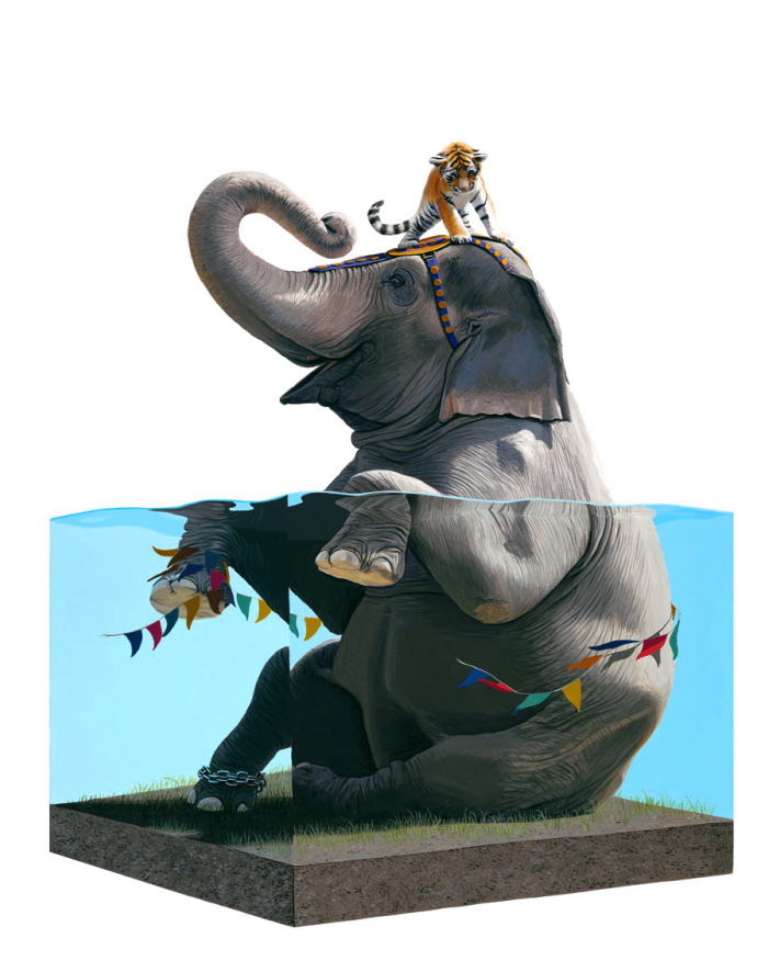 高い品質 Josh Keyes 50枚限定 II Scorch 絵画/タペストリ - www